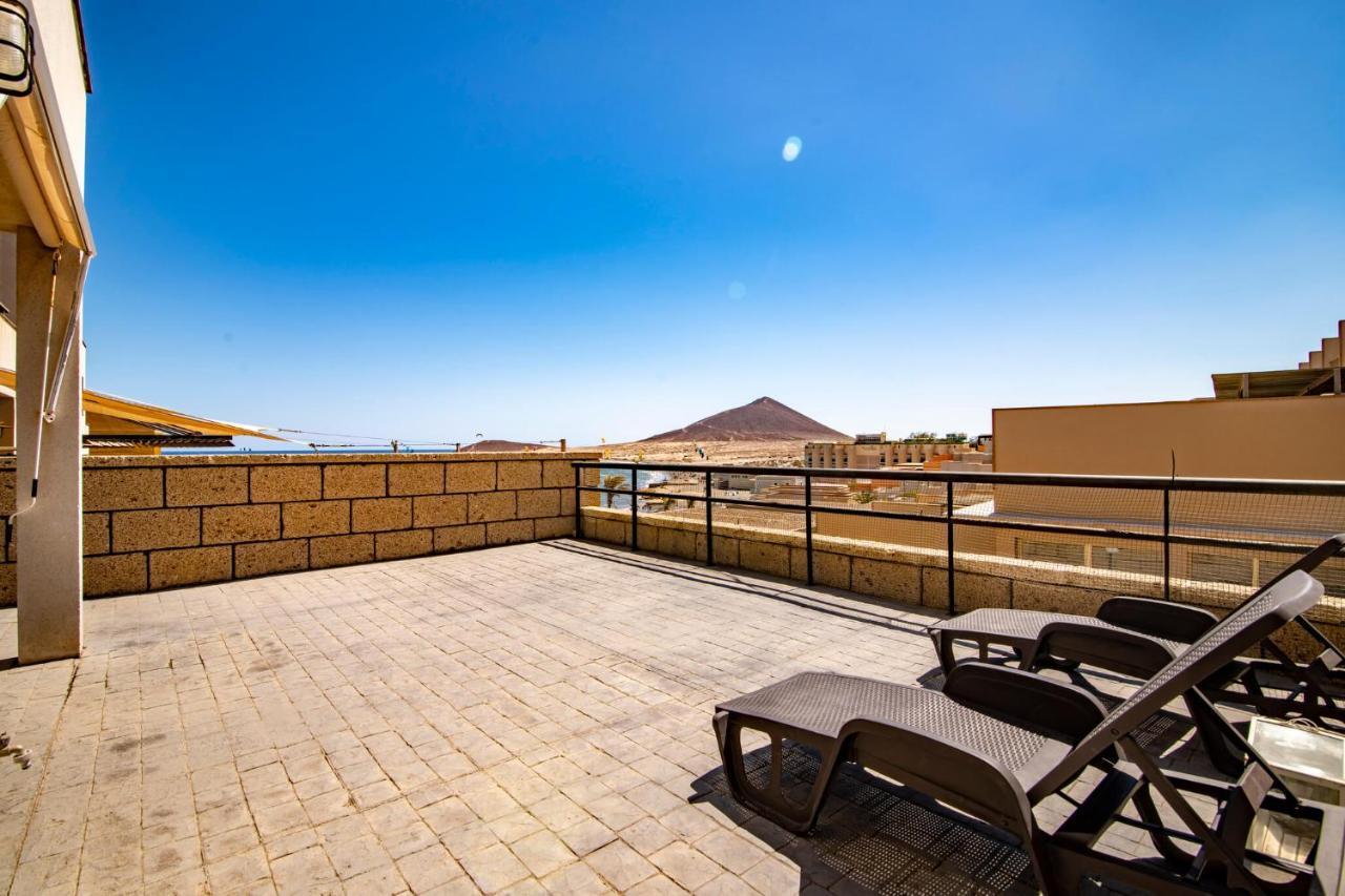 Alquilaencanarias- Medano Spectacular Terrace And Sea Views B El Médano Exterior foto